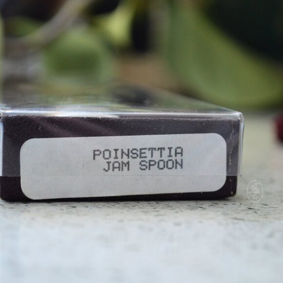 Royal Albert Poinsettia Jam Spoon – Vintage, New in Box - Picture 3 of 4